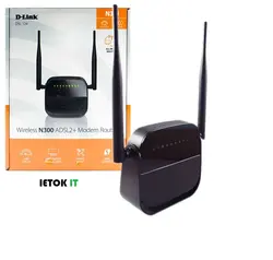 مودم روتر ADSL2 Plus بی سیم N300 دی-لینک مدل DSL-124