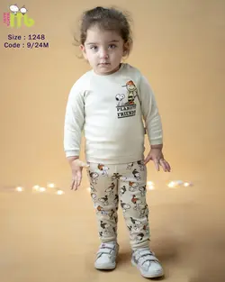 قیمت و خرید بلوز شلوار سگ اسنوپی مهتا کد 1248 - سیسمونی آقابزرگ