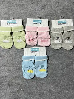 قیمت و خرید جوراب baby socks گوش دار گاو - سیسمونی آقابزرگ