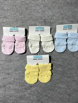 قیمت و خرید جوراب baby socks گوش دار رنگی - سیسمونی آقابزرگ