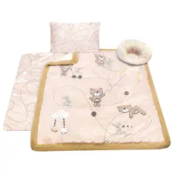 قیمت و خرید سرویس خواب 4 تیکه رز بورن طرح خرس وخرگوش کرم - سیسمونی آقابزرگ