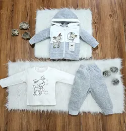 قیمت و خرید سوئیشرت شلوار 801 بی بی لایف طرح گوزن - سیسمونی آقابزرگ