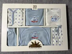 قیمت و خرید 20 تکه نی نی سان مدل خرس ملوان - سیسمونی آقابزرگ