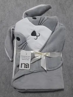 قیمت و خرید پتو دورپیچ نوزادی ماماسی خرگوش طوسی - سیسمونی آقابزرگ