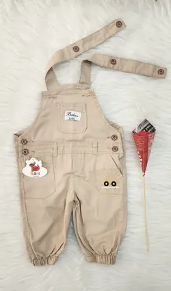 قیمت و خرید پیشبندی کتان بهار طرح ماشین کوچک - سیسمونی آقابزرگ