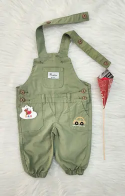 قیمت و خرید پیشبندی کتان بهار طرح ماشین کوچک - سیسمونی آقابزرگ