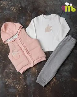 قیمت و خرید سه تیکه خال خال مهتا کد 1465 مهتا - سیسمونی آقابزرگ