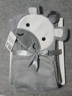 قیمت و خرید پتو دورپیچ نوزادی ماماسی گاو طوسی - سیسمونی آقابزرگ