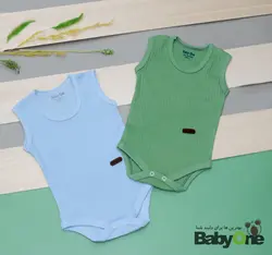 قیمت و خرید رکابی زیر دکمه رنگی بی بی وان راه راه - سیسمونی آقابزرگ