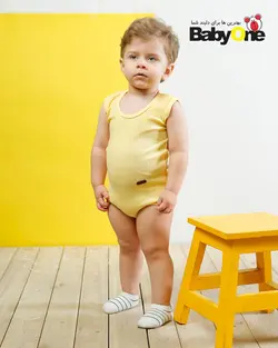 قیمت و خرید رکابی زیر دکمه رنگی بی بی وان راه راه - سیسمونی آقابزرگ