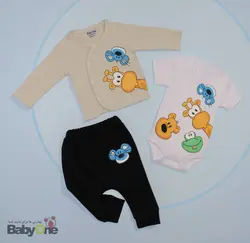 قیمت و خرید سه تیکه حیوانات شاد بی بی وان - سیسمونی آقابزرگ