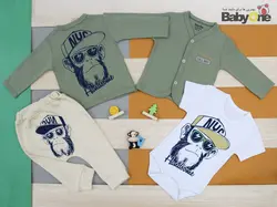 قیمت و خرید سه تیکه مانکی بی بی وان - سیسمونی آقابزرگ