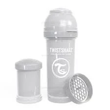 قیمت و خرید شیشه شیر ضدنفخ نوزادی 260 میل تویست شیک Twistshake - سیسمونی آقابزرگ