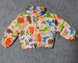 قیمت و خرید کاپشن چاپی 990 نی نی ناز کرم طرح حیوانات - سیسمونی آقابزرگ