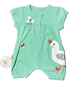 قیمت و خرید رامپرز چاپ اردک و کفشدوزک مهتا کد 1538 - سیسمونی آقابزرگ