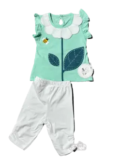 قیمت و خرید بلوز شلوارک برگ مهتا کد 1549 - سیسمونی آقابزرگ