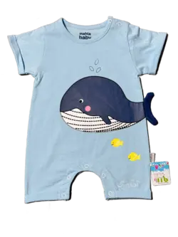 قیمت و خرید رامپرز نهنگ و ماهی مهتا کد 1547 - سیسمونی آقابزرگ