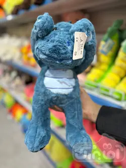 قیمت و خرید عروسک پولیشی مگنتی بچه دایناسور آبی 30 سانت - سیسمونی آقابزرگ