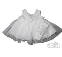 قیمت و خرید لباس عروس سلوا کد 288 - سیسمونی آقابزرگ