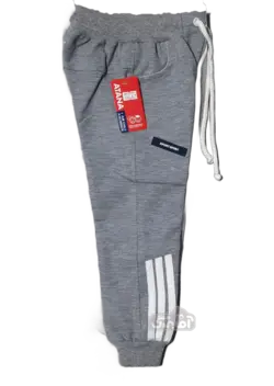 قیمت و خرید شلوار تک ملانژ آتانا طوسی تیره کد723 - سیسمونی آقابزرگ