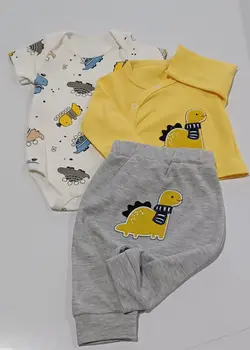 قیمت و خرید سه تیکه دایناسور زرد بی بی لایف - سیسمونی آقابزرگ