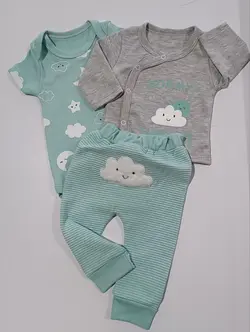 قیمت و خرید سه تیکه ابر سبز بی بی لایف - سیسمونی آقابزرگ