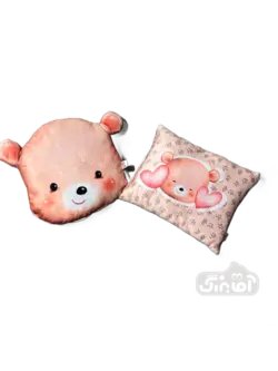 قیمت و خرید ست 7 تکه تشک بازی و غلتگیر مخمل خرس کرم - سیسمونی آقابزرگ