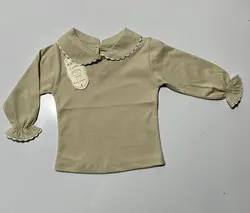 قیمت و خرید بلوز یقه ب ب بی بی بلنکت کرم - سیسمونی آقابزرگ