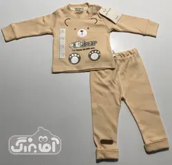 قیمت و خرید بلوز و شلوار خرس کرم چیاکو - سیسمونی آقابزرگ