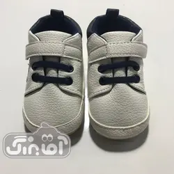 قیمت و خرید پاپوش خارجی پسرانه baby boy سفید - سیسمونی آقابزرگ