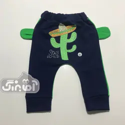 قیمت و خرید شلوار اسلش رنگی بی بی وان طرح کاکتوس - سیسمونی آقابزرگ