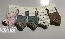 قیمت و خرید جوراب بوکله فیلاردی خال خالی خرسی - سیسمونی آقابزرگ