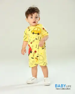 قیمت و خرید رامپرز بی بی لایف طرح ماشین زرد - سیسمونی آقابزرگ