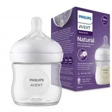 قیمت و خرید شیشه شیر نچرال 125 میلی لیتر فیلیپس اونت PHILIPS AVENT سری Natural Response - سیسمونی آقابزرگ