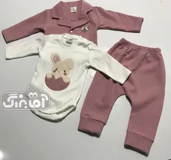 قیمت و خرید سه تیکه کت و شلوار 760 پوشانک - سیسمونی آقابزرگ