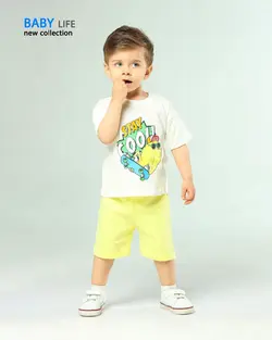 قیمت و خرید بلوز شورت بی بی لایف طرح اسکیت سوار - سیسمونی آقابزرگ