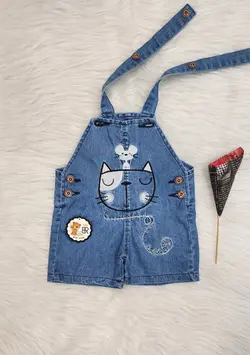 قیمت و خرید پیشبندی لی کوتاه بهار گربه و موش - سیسمونی آقابزرگ