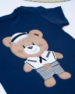 قیمت و خرید بلوز شورت خرس ملوان 1615 مهتا - سیسمونی آقابزرگ