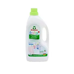 قیمت و خرید FROSCH مایع لباسشویی 1.5 لیتری فروش Frosch - سیسمونی آقابزرگ