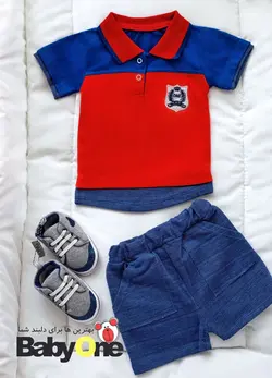 قیمت و خرید بلوز شورت جودون دو رنگ بی بی وان - سیسمونی آقابزرگ