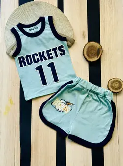 قیمت و خرید بلوز شورت سبز 11 بسکتبالی بی بی وان - سیسمونی آقابزرگ