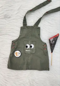 قیمت و خرید سارافون کتان بهار گلدوزی چشم - سیسمونی آقابزرگ