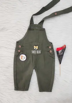 قیمت و خرید پیشبندی کتان بهار خرس sweet bear - سیسمونی آقابزرگ