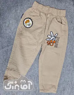 قیمت و خرید شلوار کتان بهار طرح دست - سیسمونی آقابزرگ