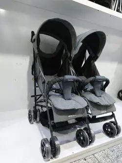 قیمت و خرید کالسکه دو قلو عصایی دیبا پلاس - سیسمونی آقابزرگ