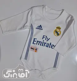 قیمت و خرید بادی ورزشی سفید پسرانه بی بی وان - سیسمونی آقابزرگ