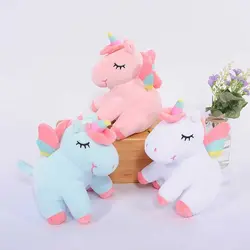 قیمت و خرید عروسک پولیشی تک شاخ نشسته 128 بی بی دریم - سیسمونی آقابزرگ