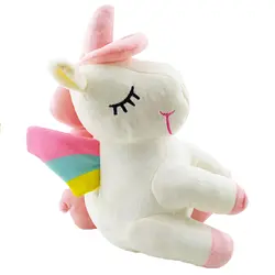 قیمت و خرید عروسک پولیشی تک شاخ نشسته 128 بی بی دریم - سیسمونی آقابزرگ