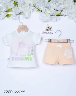 قیمت و خرید بلوز شلوارک رنگین کمان 744 آی نور - سیسمونی آقابزرگ