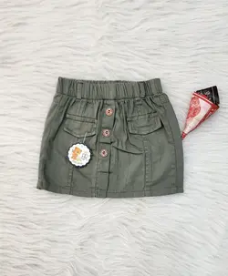 قیمت و خرید دامن کتان بهار کد 4164 - سیسمونی آقابزرگ